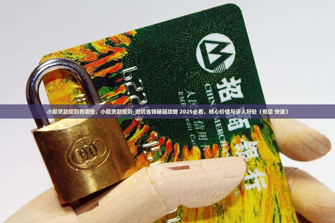 小额贷款规则有哪些