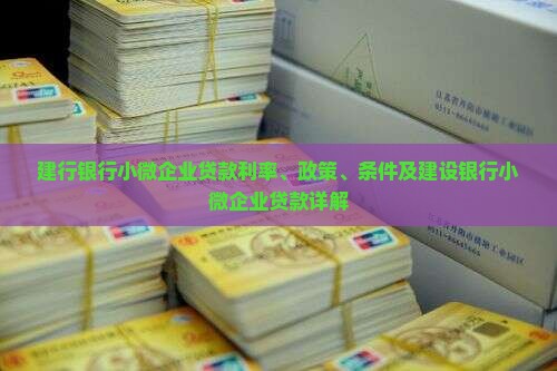 建行银行小微企业贷款