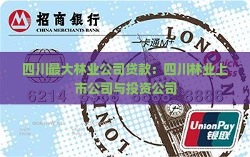 四川最大林业公司贷款