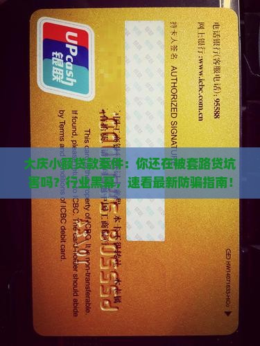 大庆小额贷款案件