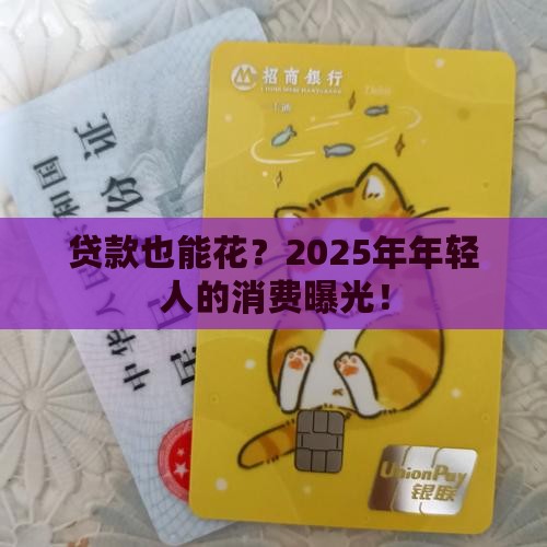 人生贷款也得消费