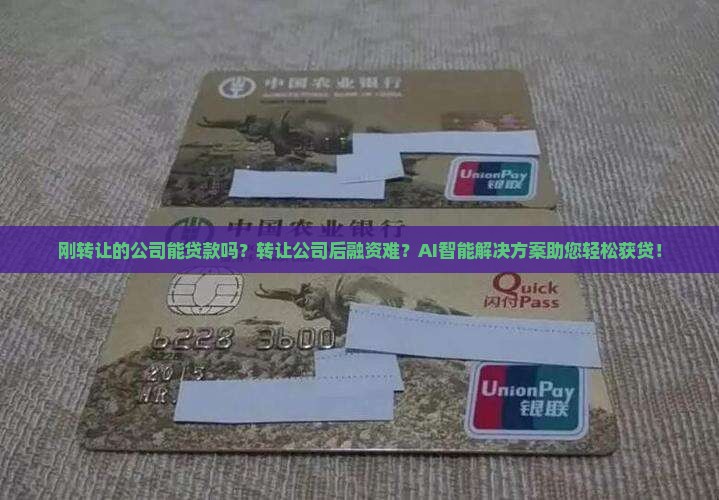 刚转让的公司能贷款吗