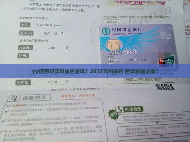 yy信用贷款怎么样啊