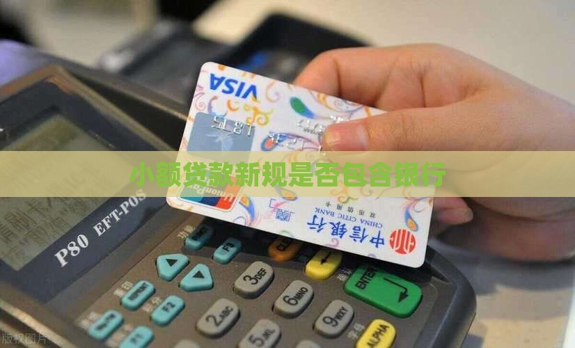 小额贷款新规包含银行吗