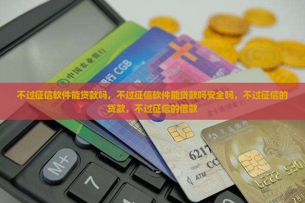 不过征信软件能贷款吗