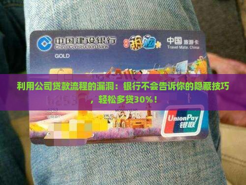 利用公司贷款流程的漏洞