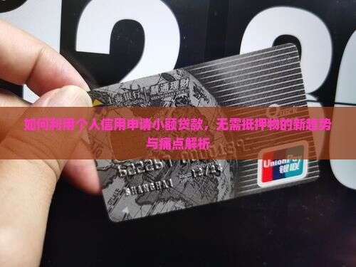如何利用个人信用申请小额贷款，无需抵押物的新趋势与痛点解析