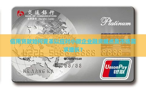 信用贷款如何变革以应对小微企业融资痛点及市场需求增长？