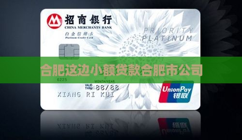 合肥这边小额贷款合肥市公司