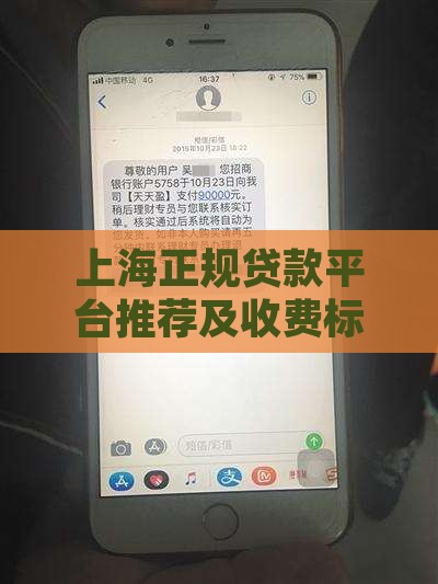 上海正规贷款平台推荐及收费标准