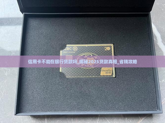 信用卡不能在银行贷款吗