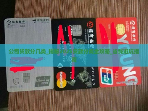 公司贷款分几类