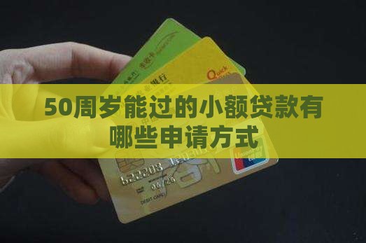 50周岁能过的小额贷款