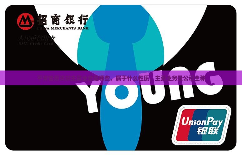 平安普惠贷款主营业务是