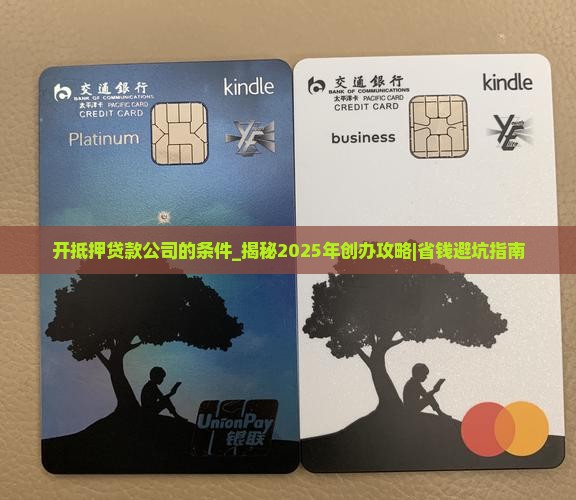 开抵押贷款公司的条件
