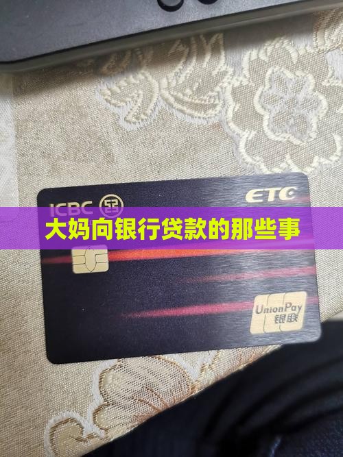 大妈向银行贷款
