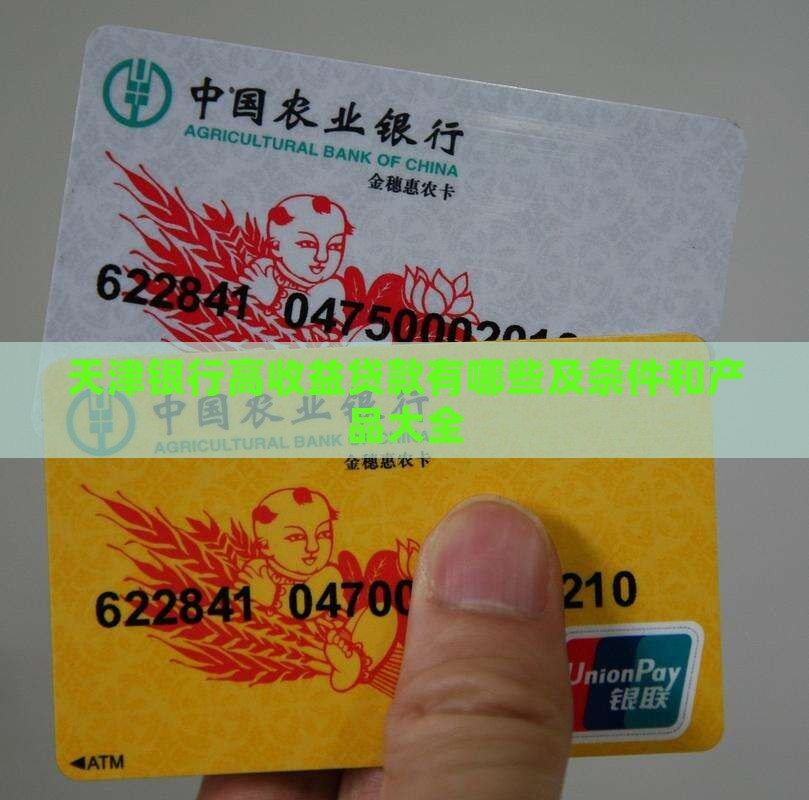天津银行高收益贷款
