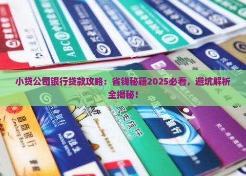 小贷公司的银行贷款