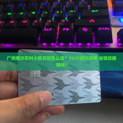广州南沙农村小额贷款