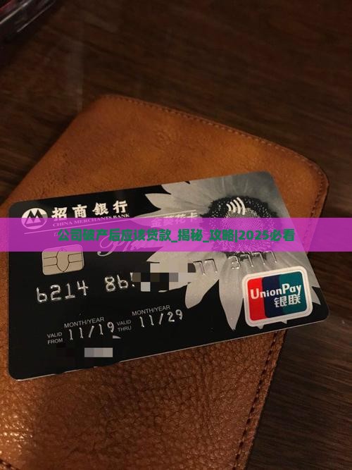 公司破产后应该贷款