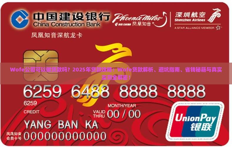 wofe公司可以做贷款