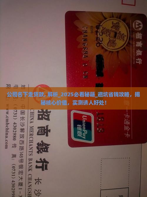 公司名下走贷款