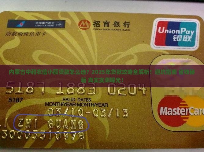 内蒙古中和农信小额贷款