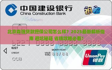 北京森强贷款担保公司