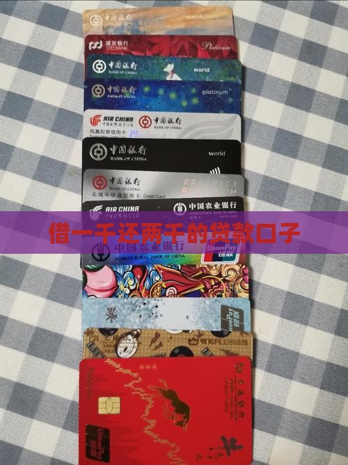 借一千还两千的贷款口子