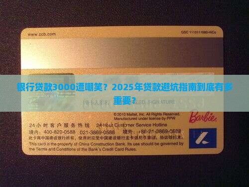 银行贷款3000遭嘲笑