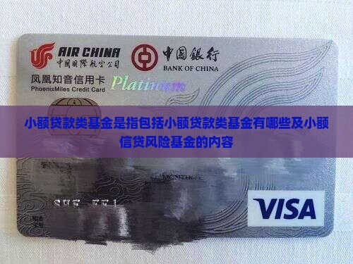 小额贷款类基金