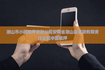 潜山市小额抵押贷款公司