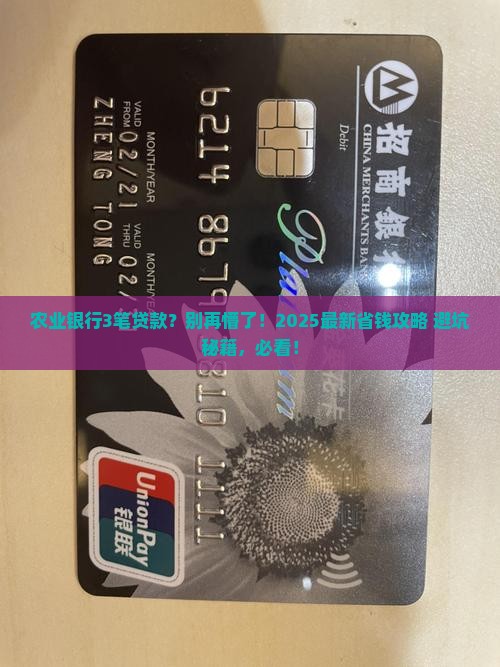 农业银行3笔贷款