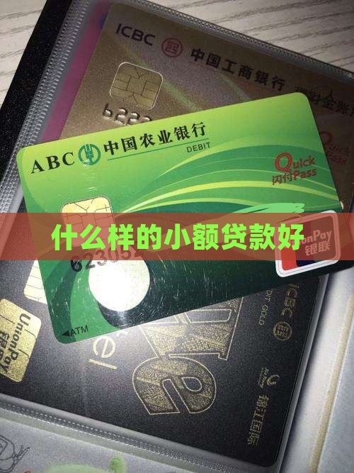 什么样的小额贷款好