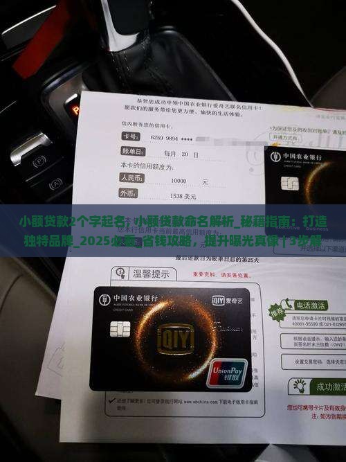小额贷款2个字起名