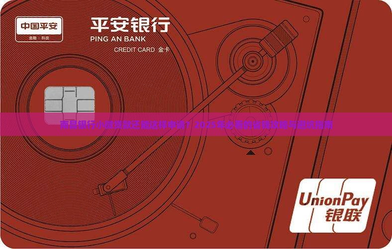 南昌银行小微贷款业务