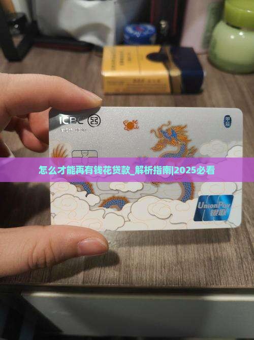 怎么才能再有钱花贷款