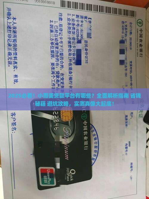 小而美贷款平台有哪些
