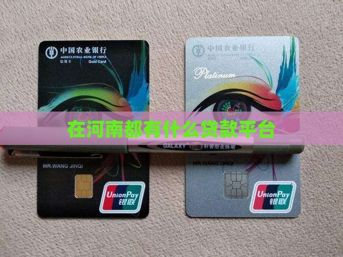 在河南都有什么贷款平台
