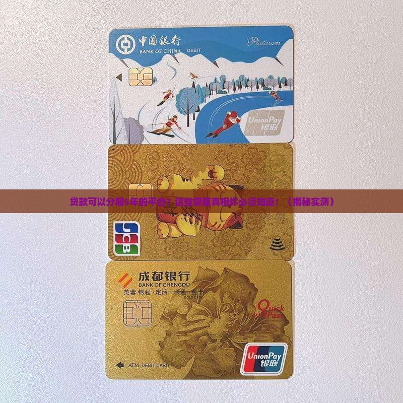 贷款可以分期5年的平台