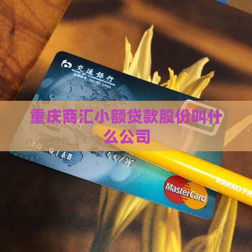 商汇贷款叫什么公司