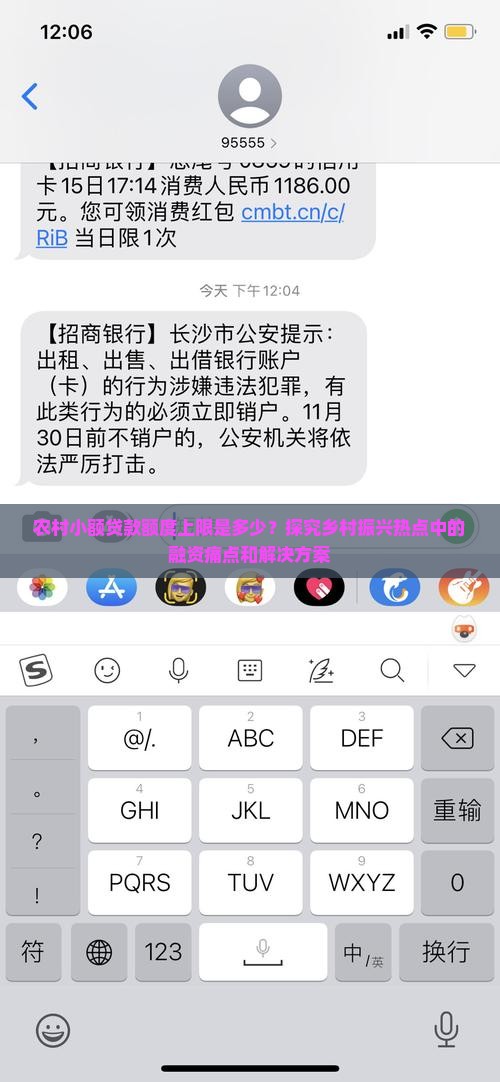农村小额贷款额度上限是多少？探究乡村振兴热点中的融资痛点和解决方案