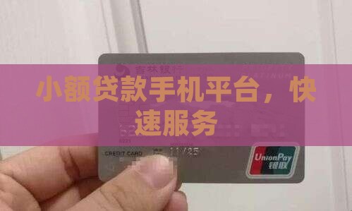 小额贷款手机平台，快速服务