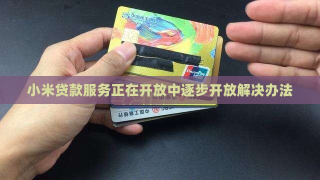 小米贷款服务正在开放中逐步开放解决办法