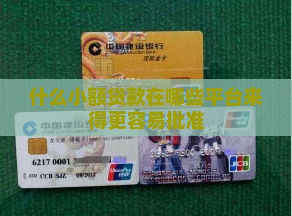 什么小额贷款在哪些平台来得更容易批准