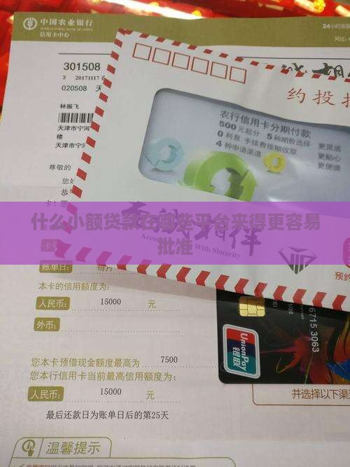 什么小额贷款在哪些平台来得更容易批准