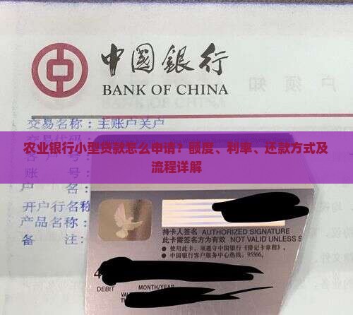 农业银行小型贷款怎么申请？额度、利率、还款方式及流程详解