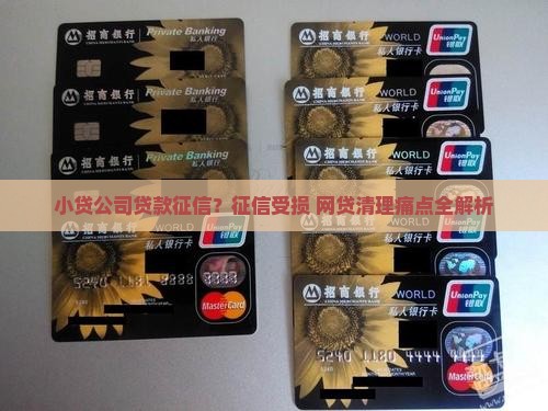 小贷公司贷款征信？征信受损+网贷清理痛点全解析