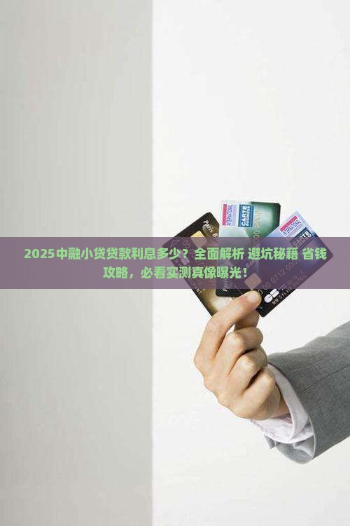 中融小贷贷款利息多少