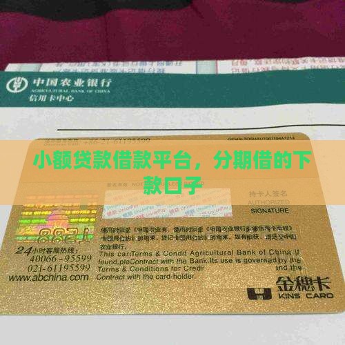 好借的小额分期贷款